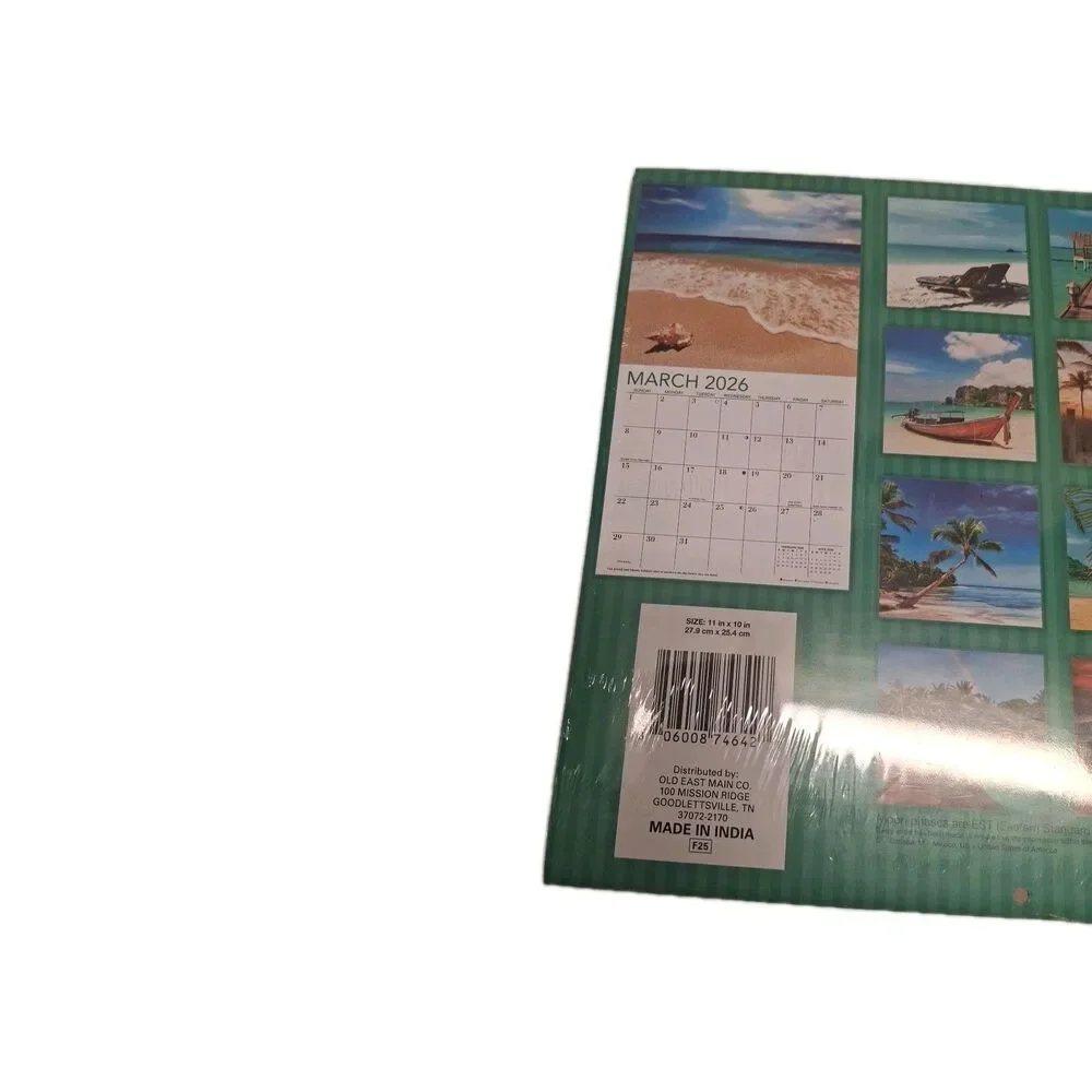 2026 Tropical Beaches Calendar 20